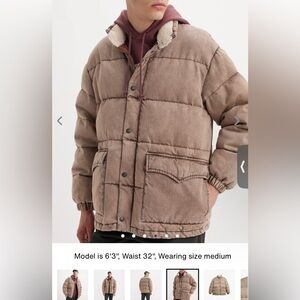 Levi’s Jean puffer